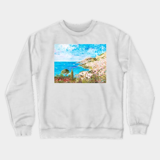 Monaco Crewneck Sweatshirt by NataliaShchip